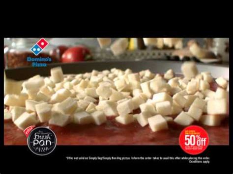 dominos fresh pan pizza youtube