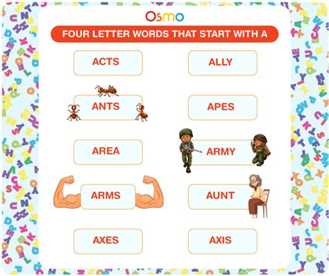 alphabet words  kids       pogil activities