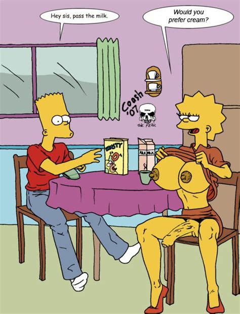 Rule 34 Bart Simpson Breasts Color Exposed Breasts