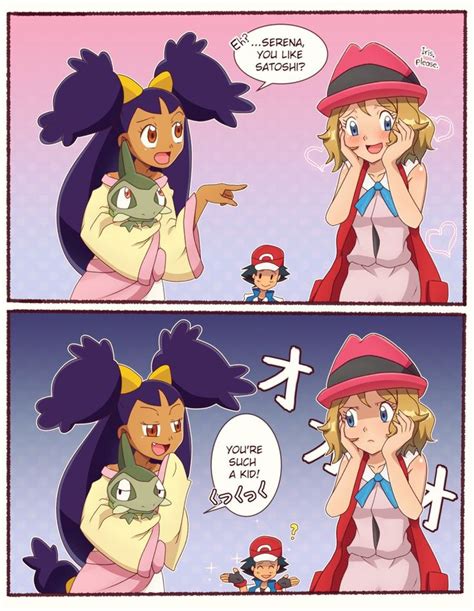 644 Best Pokémon Ash X Serena Images On Pinterest Love