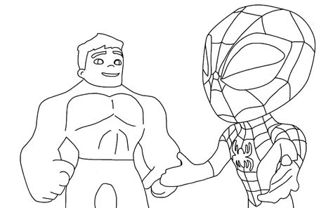 spidey   amazing friends  kids coloring page  printable