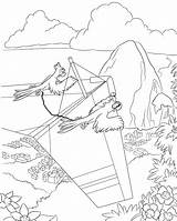 Deltaplano Delta Glider Drachenflieger Ala Colorkid Lotnia Asa Kolorowanki Crusade Pagine sketch template