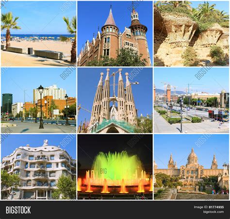 barcelona spain image photo  trial bigstock