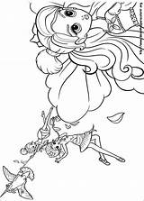 Duimelijntje Thumbelina Colorat Pulgarcita Pages Ausmalbilder Pollicina Coloriage Pintar Polegar Calineczka Planse Kolorowanki Plantillas Pequena Malvorlagen Dziec Dla Colorare Desene sketch template