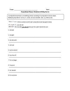 prepositions worksheets preposition worksheets prepositions grammar