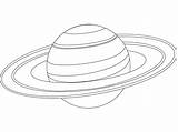 Saturno sketch template