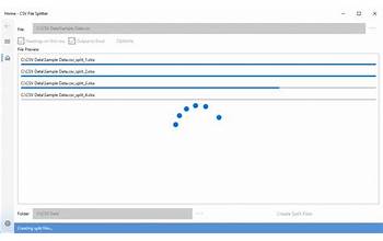 Excel File Splitter screenshot #3