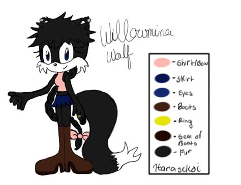 Willowmina Wolf Reference By Hanasekoi On Deviantart