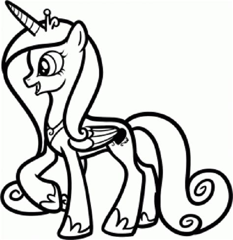 pony friendship  magic coloring pages