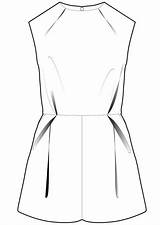 Jumpsuit Template sketch template