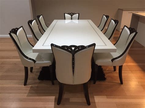 bianca marble dining table   chairs marble king
