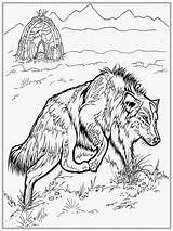 Coloring Wolf Pages Realistic Mandala Printable Adults Adult Detailed Print Head Color Halloween Animals Getcolorings Book Everfreecoloring Getdrawings Visit Colorings sketch template