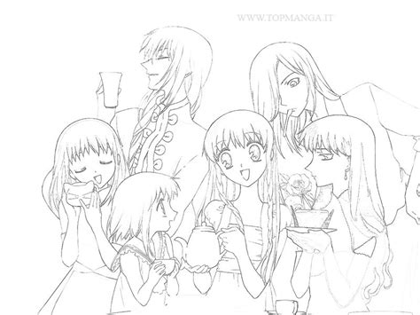 da fruits basket colouring pages coloring home