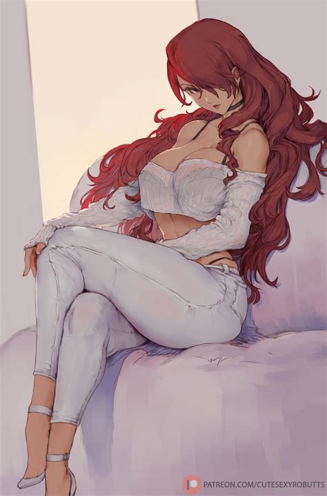 Mommy Mitsuru Persona 3 By Cutesexyrobutts Hentai Foundry