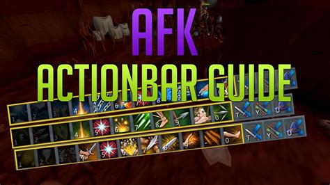 runescape  afk action bar guide  youtube