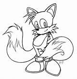 Tails Coloring Fox Pages Printable Getdrawings Color Tailed Getcolorings sketch template