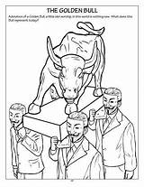 Coloring Book Occupy Street Wall Bull Golden Album Drawing App Books Inappropriate Getdrawings Biblioklept Popular sketch template
