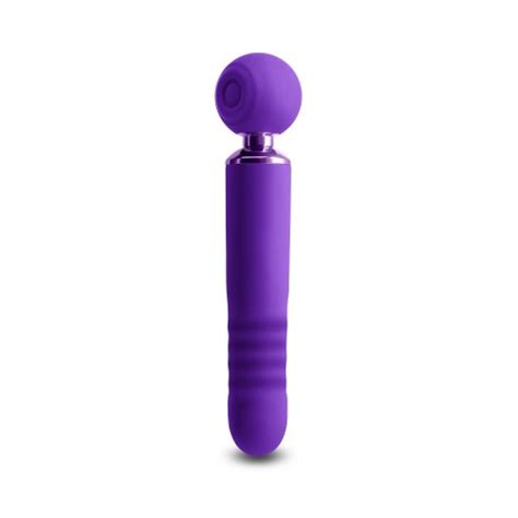Revel Fae Double Sided Wand With Thrusting And Throbbing Air Pulse Clit