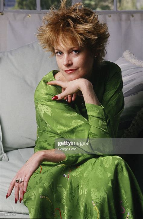 Academy Award Nominated Actress Melanie Griffith Poses During A 1987