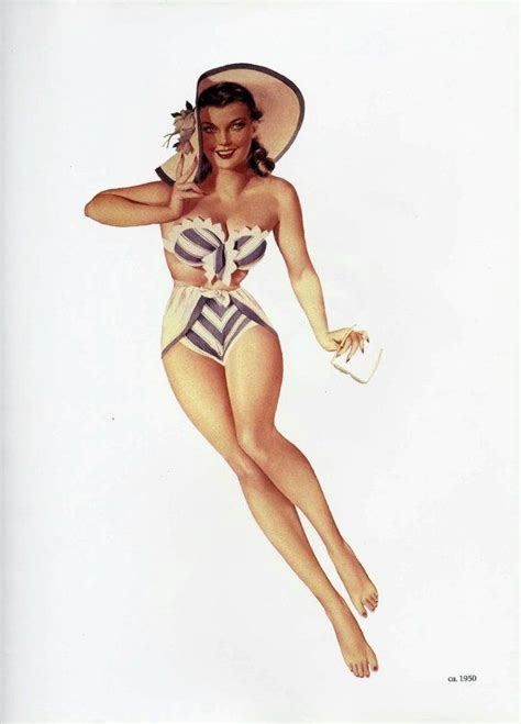 Vintage Vargas Pin Up Girl Print Paper Ephemera Wall Art Pinup Girls