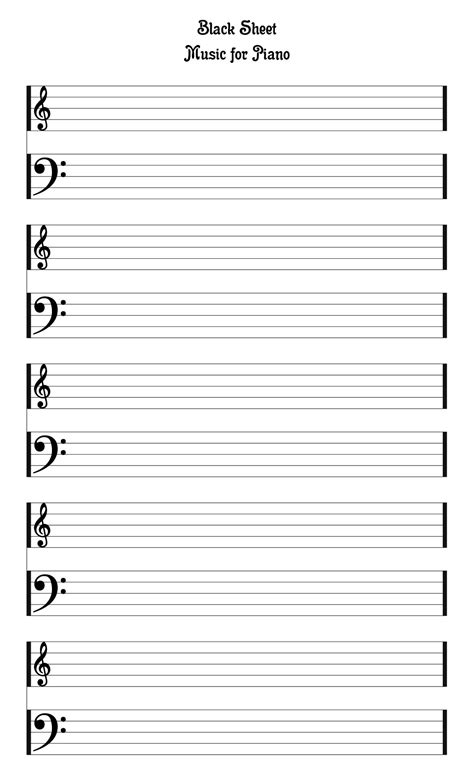 blank sheet  template  word