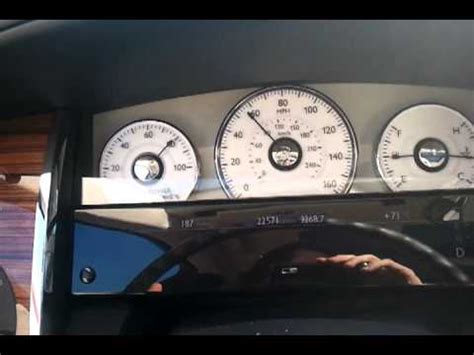 rolls royce ghost highway acceleration   mph