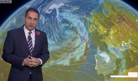 uk weather forecast weather map shows temperatures to