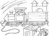 Coloring Train Toy Pages Edupics Toys Color Large Trains sketch template