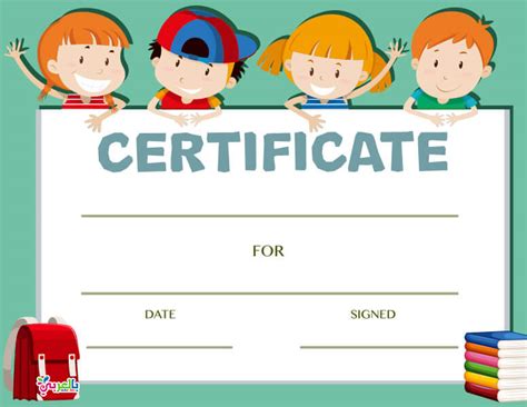 kids certificate templates professional templates professional