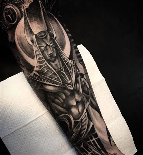 Egyptian Gods Tattoos 85 Incredible Anubis Tattoo