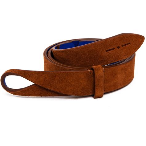 buckleless belt leather fall accessories belt