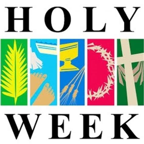 ideas  holy week