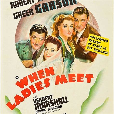 classic movie poster when ladies meet classic movie posters movie