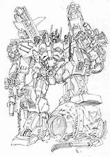 Coloring Drawing Transformers Pages Colouring Twitter Magnus Ultra Robots Concept Choose Board sketch template