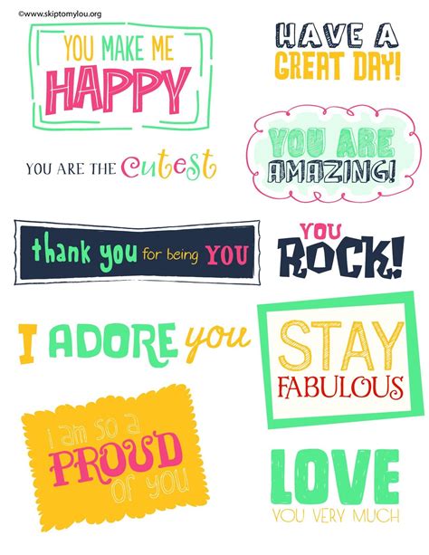 printable kindness cards  printable