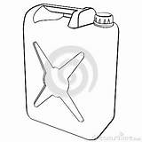 Clipart Jerry Clipground Container Fuel Gas Illustrations Plastic Green Stock sketch template
