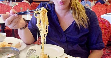 drew barrymore eats dim sum feast while pregnant shares funny pics