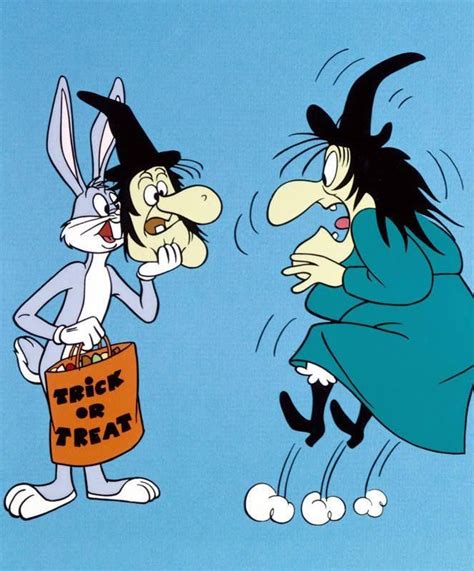 Bugs Bunny And Witch Hazel Classic Cartoon Characters Favorite