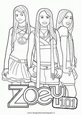 Coloring Zoey Pages Popular Coloringhome Related sketch template