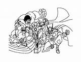 Coloring Pages Avengers Spider Thanos Team Printable Iron Kids Members Four Getdrawings Getcolorings Halloween Quicksilver Colorings sketch template