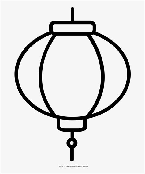 printable chinese lantern template