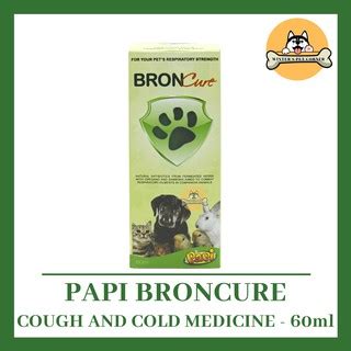 papi broncure cough cold medicine  pets ml shopee philippines