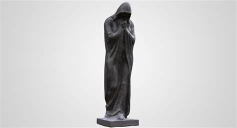dark figure statue  turbosquid