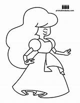 Steven Universe Coloring Pages Printables Cartoon Baby sketch template