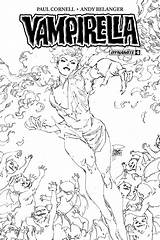 Vampirella Tan Cover Copy Covers Dynamite Comics sketch template