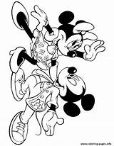 Minnie Mouse Mickey Coloring Pages Dancing Disney Printable Print Cliparts Sheets Outline Kids Book Color Kleurplaten Birthday Tattoo Visit Baby sketch template