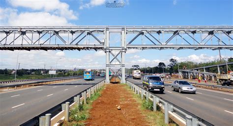 construction  additional thika road footbridges finally begins kenyan wallstreet