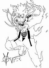 Naruto Mode Kyuubi Outlines Assassin Outline Drawing Coloring Viper Pages Kurama Drawings Anime Template Deviantart Sketch Getdrawings Manga sketch template