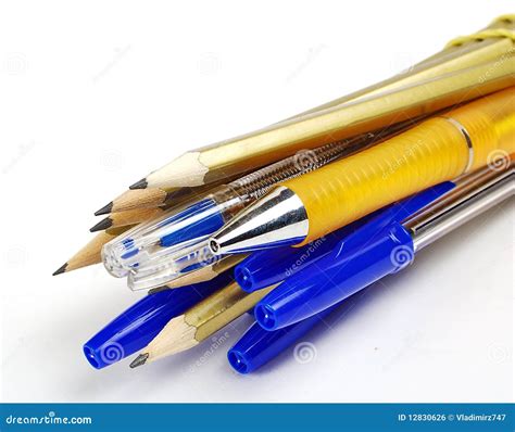 pens  pencils royalty  stock image image