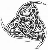 Odin Norse Triple Horns Woden Tribal Celtic Stylized sketch template